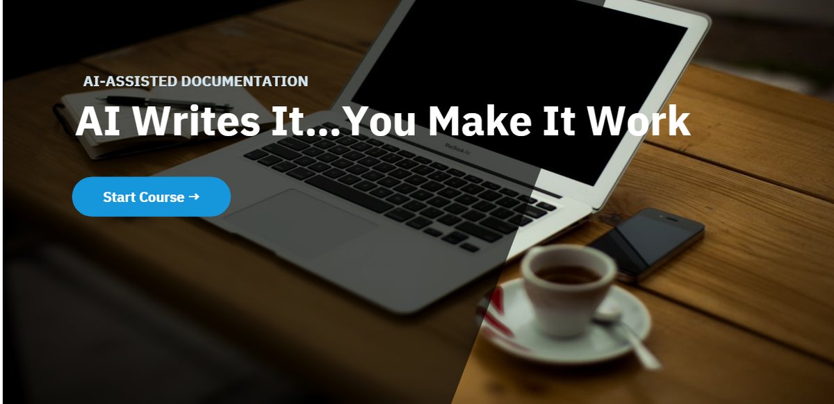 Title slide of the AI Writes It, But You Make It Work course